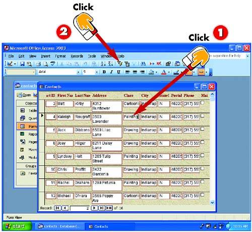 access html form elements