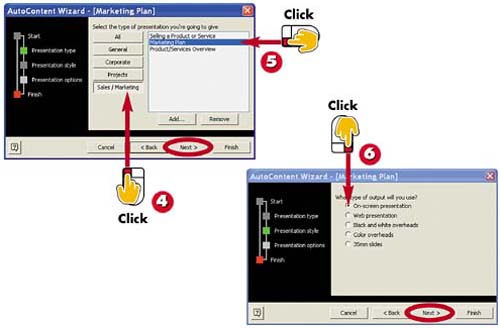 auto content wizard in powerpoint 2003 pdf