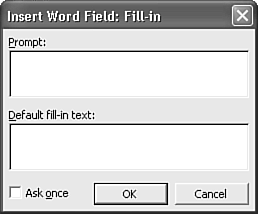 how to link text form fields in word
