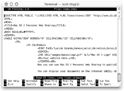 unix on mac opening file transfer
