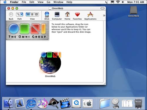 cannot install omniweb on mac