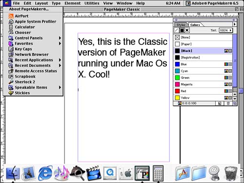classic mac programs for osx