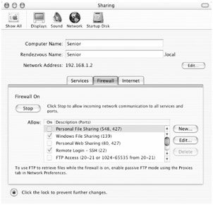 mac network settings proxies use passive ftp mode